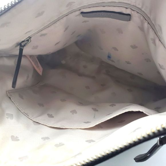 Kate Spade New York "Jackson" top zip leather crossbody bag. P62 - Picture 5 of 10